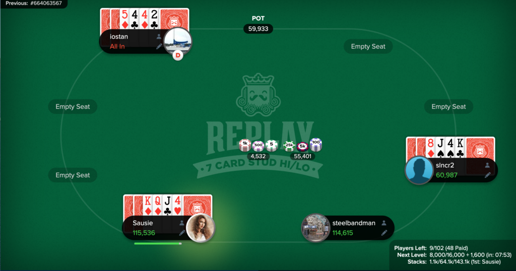 Replay Poker,
